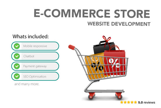I will create an ecommerce store website in 3 days