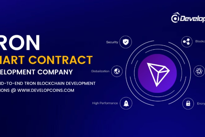 I will create dapp and smart contracts on tron or ethereum