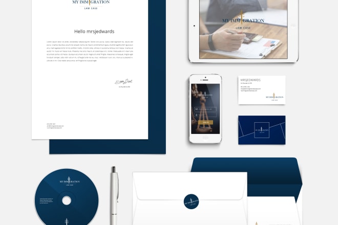 I will create logo with a complete branding package
