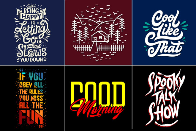 I will create t shirt design