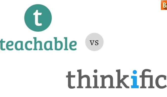 I will create thinkific website teachable podia website online course website