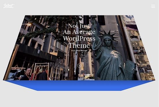 I will customize salient theme by themenectar and make a website