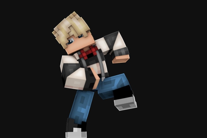 I will design 3 minecraft skinrender for you within 24h