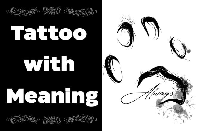 I will design a sketch or custom idea for your tattoo with meaning