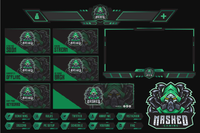 I will design amazing twitch overlay