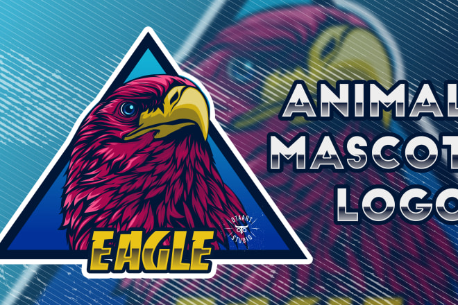 I will design animal mascot logo