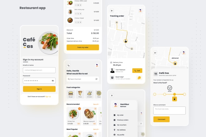 I will design awesome mobile app ui ux