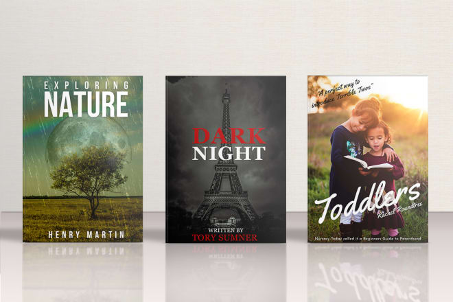 I will design book cover, ebook cover and free 3d abook mockup