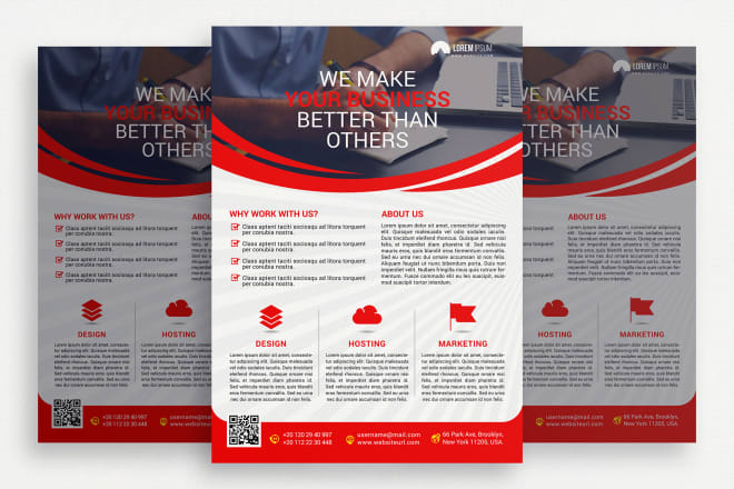 I will design corporate flyer design within 24 hours