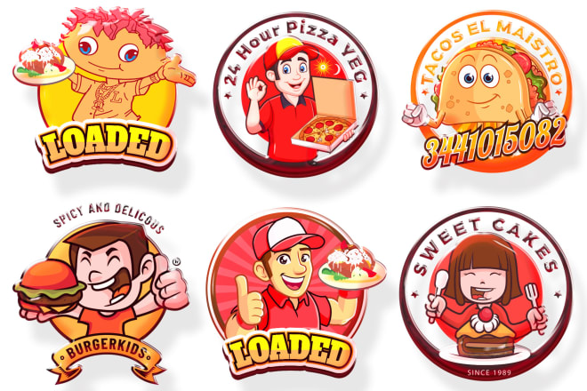 I will design fast food,burger,pizza,tacos,restaurant logo or flyer
