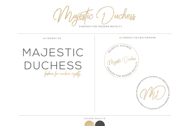 I will design modern and awesome fashion logo