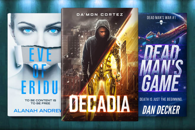 I will design professional book cover or ebook cover