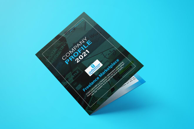 I will design professional brochure, booklet, company profile