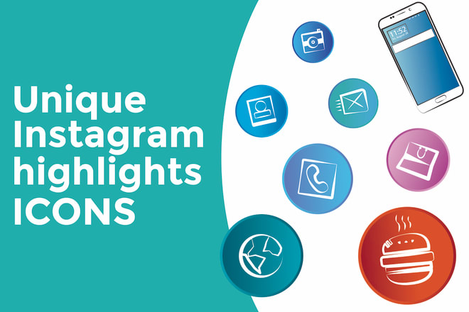 I will design stunning instagram highlights icons