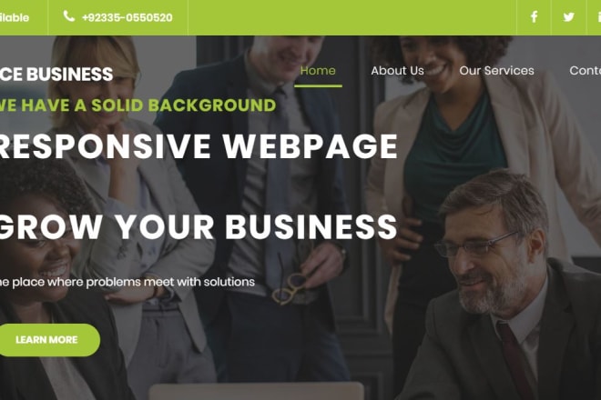 I will design top quality website using html, css, bootstrap