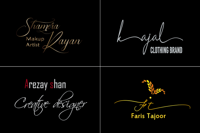 I will design unique feminine,fashion and beauty logo design