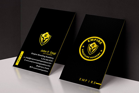 I will design unique luxury business cards for you