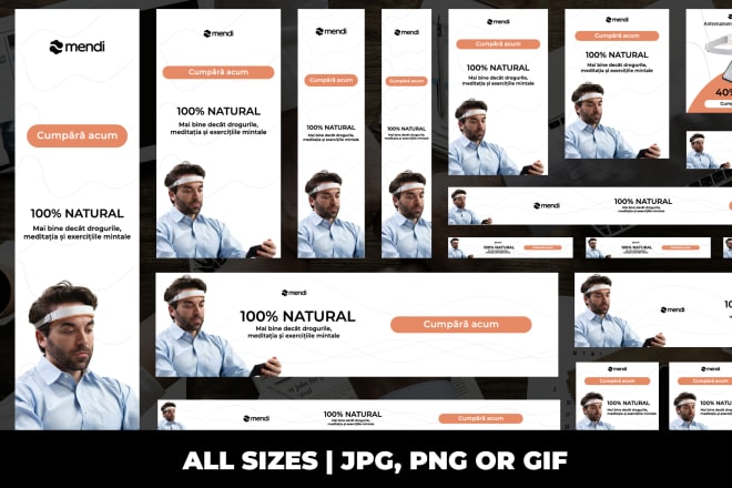 I will design your google display, banner ads
