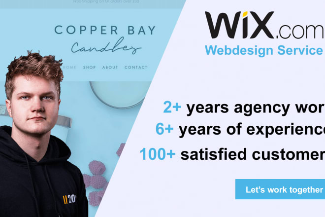 I will design your website with wix