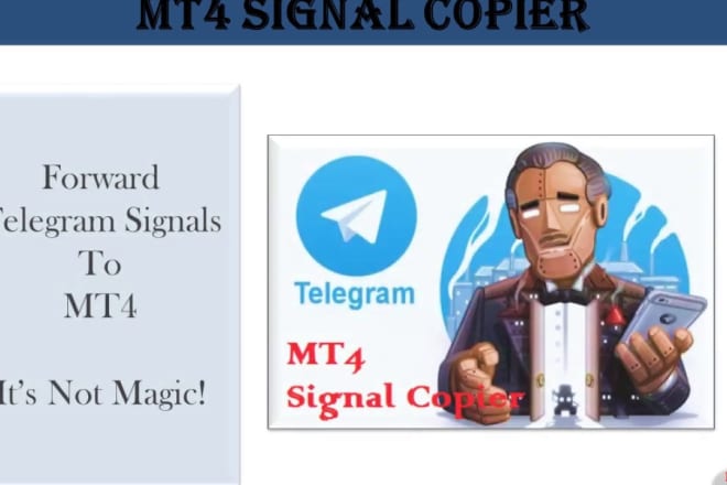 I will develop best quality softwares, telegram signal, trade copier to mt4, server