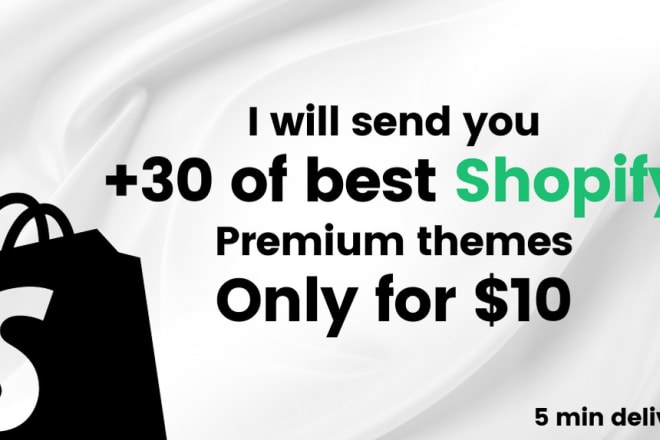 I will do 30 shopify premium theme for your shopify store
