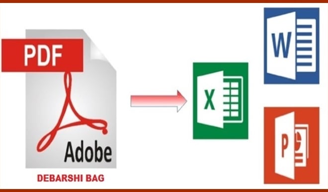 I will do any file conversion and data editing jobs