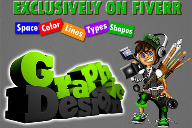 I will do anything graphic design related, photoshop images, redesign vector art