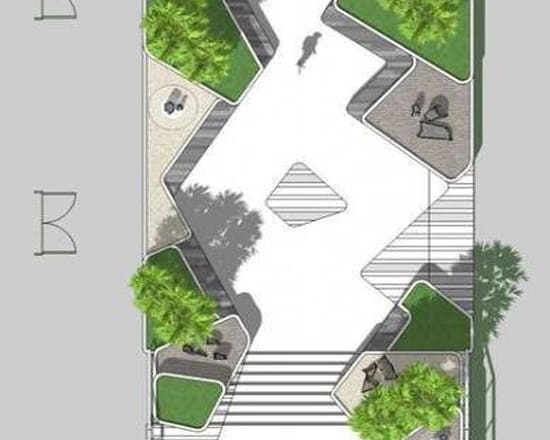 I will do architectural site plan and landscape design