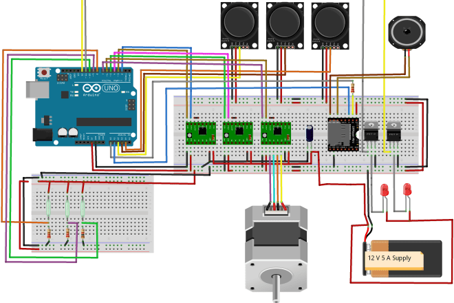 I will do arduino projects with schematics and write arduino code