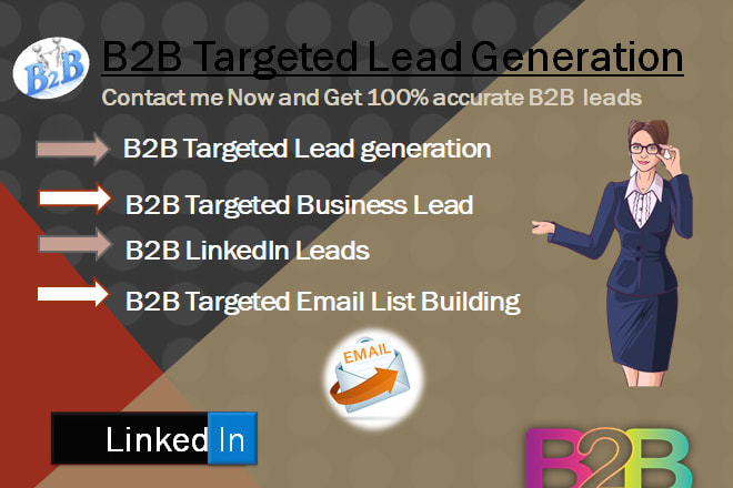 I will do b2b targeted lead generation and email list building