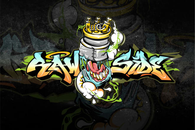 I will do badass graffiti style for your logo or your brand