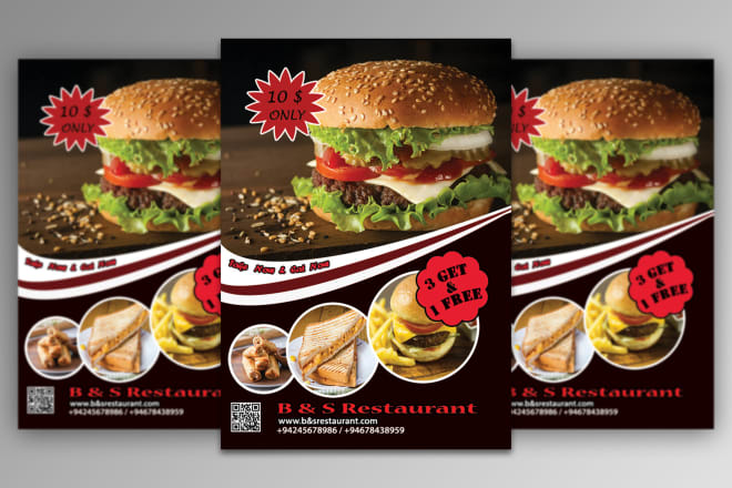 I will do creative flyer design and broucher