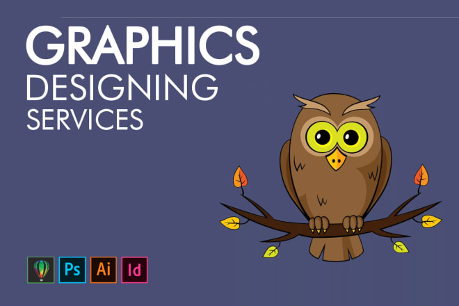 I will do graphic design t shirt logo design using adobe photoshop indesign illustrator