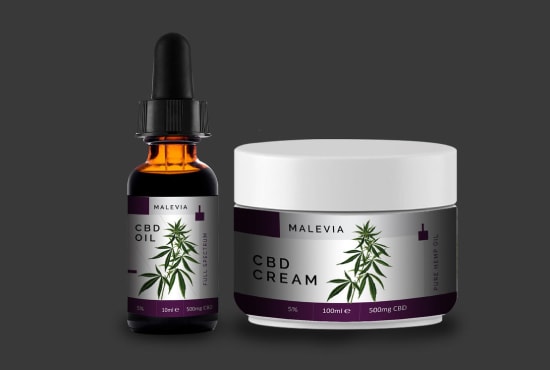 I will do product label design and cbd label, box design