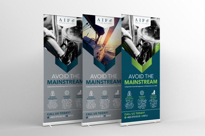 I will do professional poster, billboard, advertising board