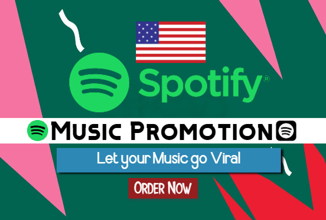 I will do spotify promotion in USA and worldwide audience