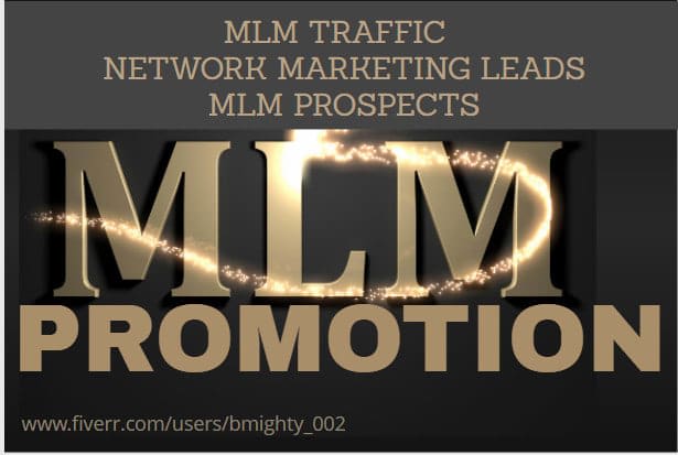 I will do viral MLM promotion,real MLM traffic and active MLM leads