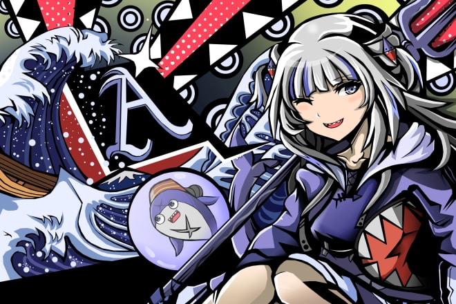 I will draw anyone in persona 5 all out attack style fast