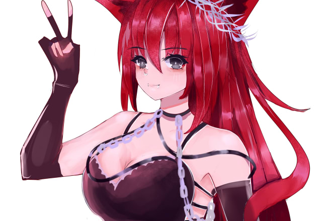 I will draw anything in anime style