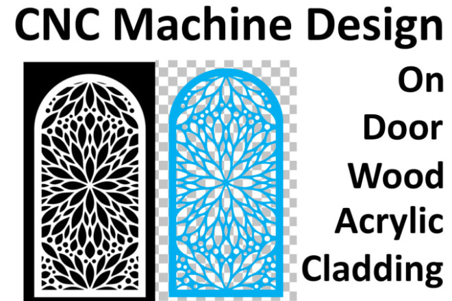I will draw plasma,laser and cnc design pattern vector files