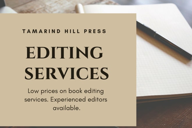 I will edit your fiction or nonfiction ebook or manuscript