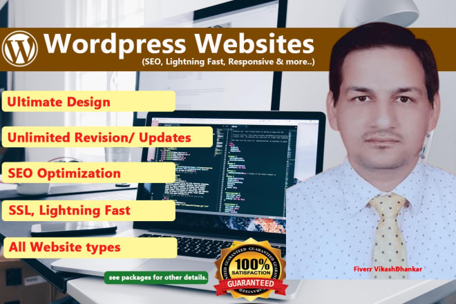I will fix, design, and create a wordpress website