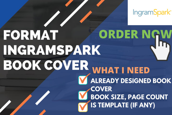 I will format resize ingramspark paperback hardcover book cover