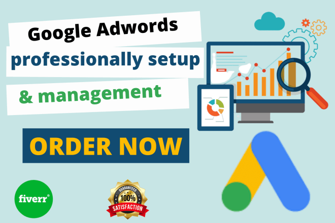 I will google adwords campaign setup and management