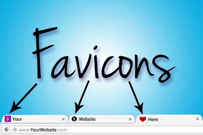 I will make a favicon for your website less than 24hr