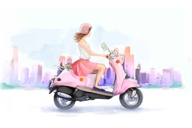 I will make an awesome fashion illustration or sketch