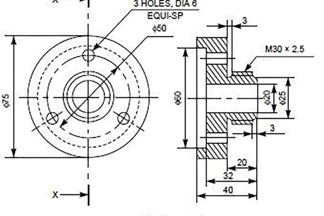 I will make autocad engineering drawing