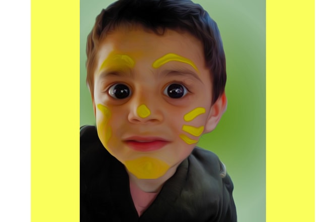 I will make caricature or cartoon from your photo look