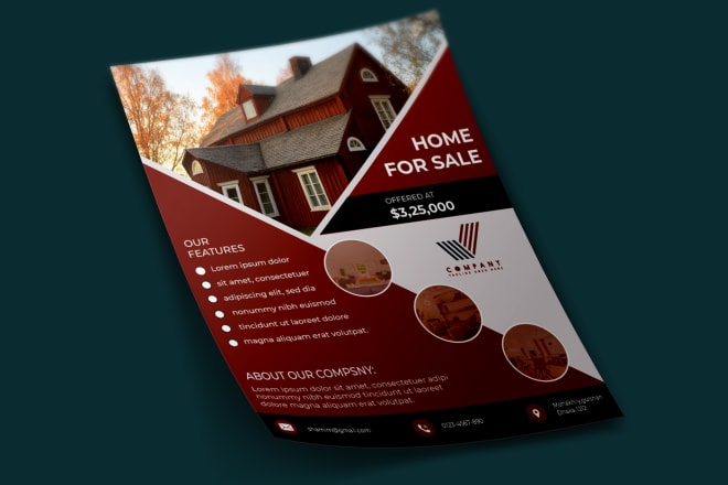 I will make modern flyer design