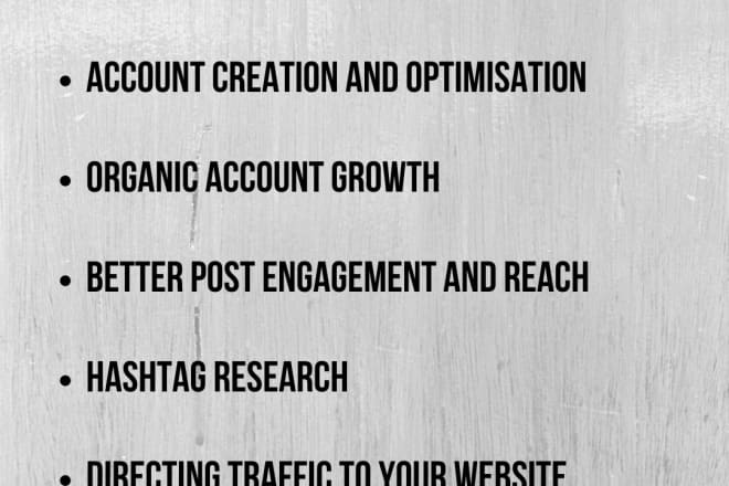 I will manage your instagram account